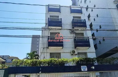 Apartamento 1 quarto canto do forte mobiliado praia grande