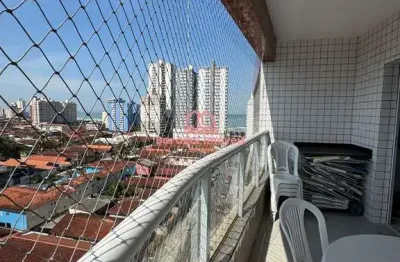Apartamento à venda e locação em maracanã, 2 quartos,1 suíte, praia grande - sp