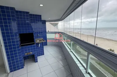 Apartamento frente mar  com 2 quartos à venda, 64 m² por r$530.000 - caiçara