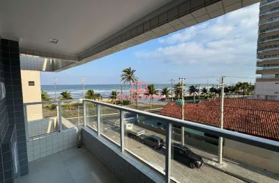 Apartamento em prédio frente mar com 2 quartos à venda, 74m² por r$595.000.