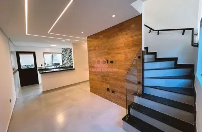 Sobrado com 2 quartos à venda, 57m² por r$ 365.000,00 - ocian - praia grande.