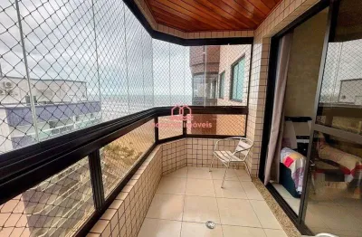 Apartamento prédio frente mar com 2 quartos à venda 75m² por r$590.000 - caiçara