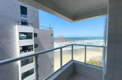 Apartamento frente mar com 1 quarto à venda, 50 m² por r$ 365.000,00