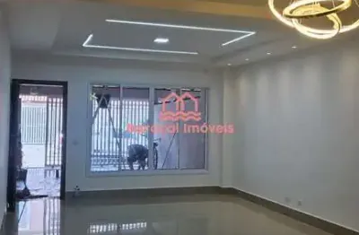 Lindo sobrado triplex à venda na guilhermina, 3 quartos, com churrasqueira