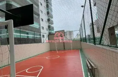 Apartamento para alugar em tupi  3 quartos  praia grande lazer completo