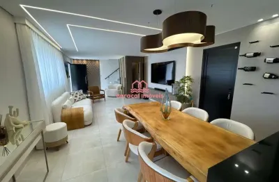 Sobrado 3 dormitórios com 3 suítes guilhermina praia grande para venda