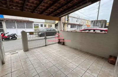 Sobrado geminado à venda ,nova mirim, 2 quartos, 1 vaga, quintal nos fundos