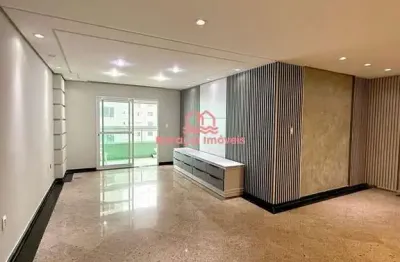 Apartamento  prédio frente mar 3 quartos sendo 2 suítes forte praia grande