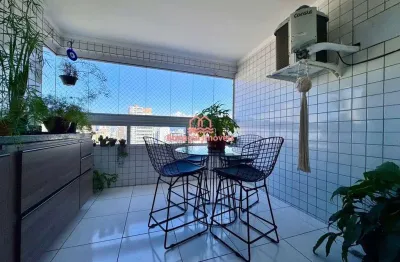Apartamento com 2 quartos à venda, 84 m² r$ 499.000,00 - aviação - praia grande