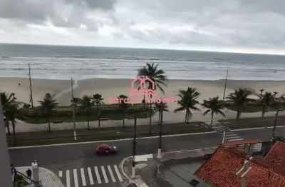 Apartamento prédio frente mar 2 quartos sendo 1suíte  1vaga caiçara praia grande