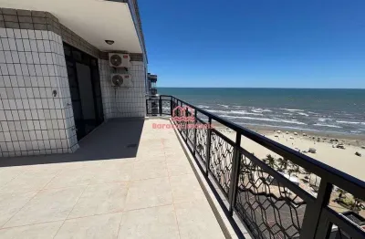 Cobertura com linda vista mar para venda  bairro tupi - praia grande/sp
