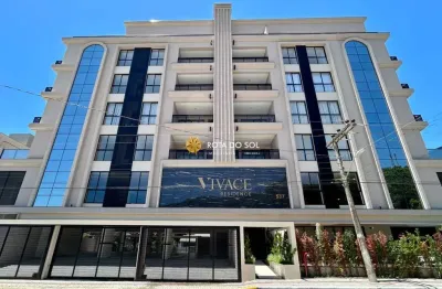 Vivace Residence Apartamento novo 2 suítes semi-mobiliado à venda Praia de Bombinhas SC
