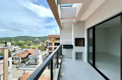 Cobertura 2 suítes nova à venda praia canto grande bombinhas sc