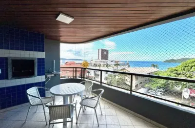 Baía azul residencial apartamento vista mar 3 quartos à venda praia bombinhas sc