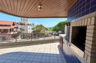 Baía azul residencial apartamento frente avenida 3 quartos à venda praia bombinhas