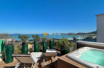 Algas marinhas residencial cobertura vista mar à venda praia quatro ilhas bombinhas sc