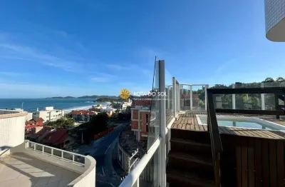 Acrópole residencial cobertura vista mar mobiliada à venda praia quatro ilhas bombinhas sc