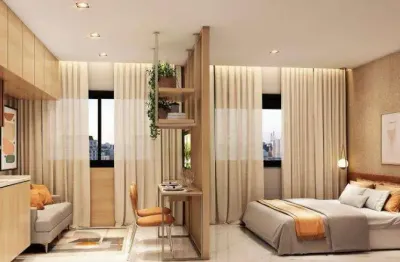 Apartamento com 1 dormitório de 24,55m² no studio viva benx pompéia
