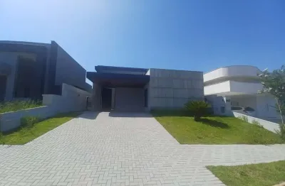 Casa térrea com 3 suítes e piscina no condomínio alphaville nova esplanada 4