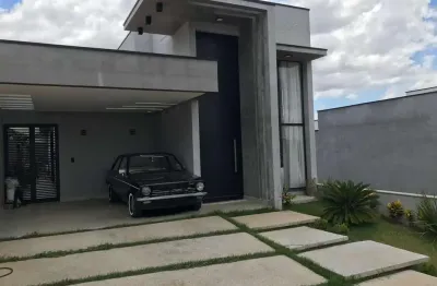 Casa sofisticada com área gourmet e acabamento de alto padrão no condomínio vilagio wanel