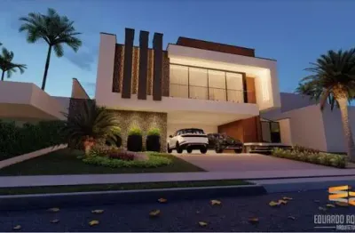 Linda casa no condomínio alphaville nova esplanada 4  com 400m².