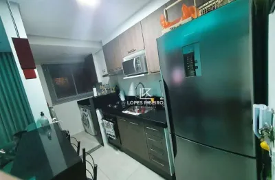 Apartamento com 2 dormitórios à venda, 50 m² por r$ 265.000 - residencial  la luna - santa bárbara d'oeste/sp