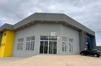 Salão para alugar, 320 m² por r$ 8.000,00/mês - jardim das laranjeiras - santa bárbara d'oeste/sp