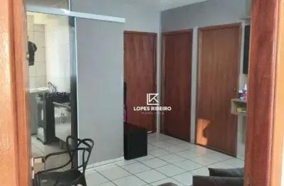 Apartamento com 2 dormitórios à venda, 48 m² por r$ 105.000,00 - parque residencial do lago - santa bárbara d'oeste/sp