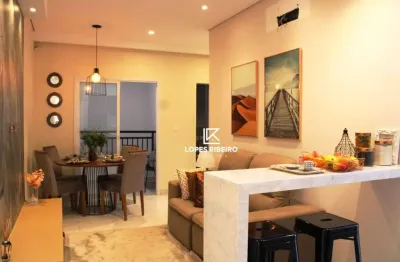 Apartamento com 2 dormitórios à venda, 59 m² por r$ 270.000,00 - balneário salto grande - americana/sp