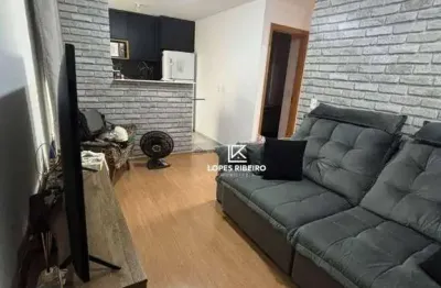 Apartamento com 2 dormitórios à venda, 39 m² por r$ 195.000 - loteamento residencial mac knight - santa bárbara d'oeste/sp
