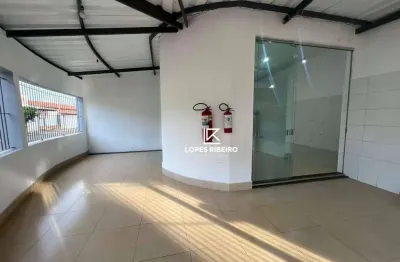 Salão para alugar, 100 m² por r$ 2.500,00/mês - jardim pérola - santa bárbara d'oeste/sp