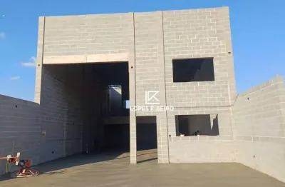 Salão para alugar, 250 m² por r$ 6.000,00/mês - reserva centenária - santa bárbara d'oeste/sp