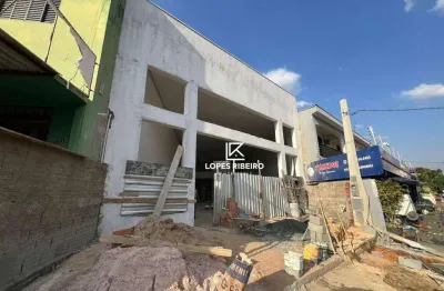 Salão para alugar, 291 m² por r$ 8.000/mês - vila santa cruz - santa bárbara d'oeste/sp