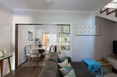 Sobrado com 3 dormitórios à venda, 82 m² por r$ 470.000 - parque universitário - americana/sp