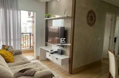 Apartamento com 2 dormitórios para alugar, 66 m² por r$ 2.930,00/mês - jardim são francisco - santa bárbara d'oeste/sp