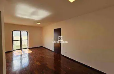 Apartamento com 3 dormitórios para alugar, 126 m² por R$ 3.850/mês - Centro - Santa Bárbara D'Oeste/SP