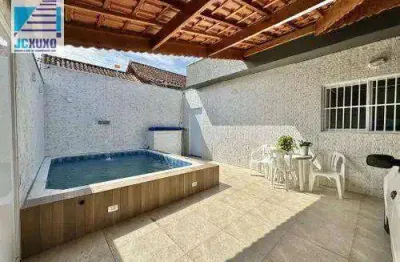 Casa com 3 dormitórios à venda, 108 m² por r$ 900.000 - vila assunção - praia grande/sp