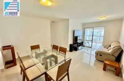 Apartamento com 3 dormitórios à venda, 130 m² por r$ 1.250.000 - boqueirão - praia grande/sp