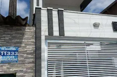 Casa com 2 dormitórios à venda por r$ 320.000 - tude bastos (sítio do campo) - praia grande/sp