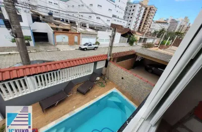 Sobrado com 3 dormitórios, 1 suíte - venda por r$ 1.000.000 ou aluguel por r$ 6.630/mês - vila assunção - praia grande/sp