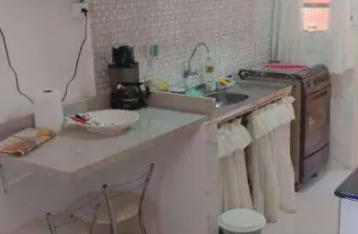 Kitnet com 1 dormitório à venda, 27 m² por r$ 180.000,00 - tupi - praia grande/sp