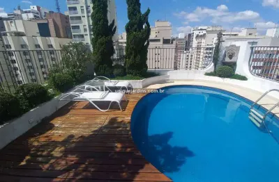 Luxuosa cobertura duplex no jardim paulista: 3 dorm | 2 suítes | 2 vagas e piscina privativa