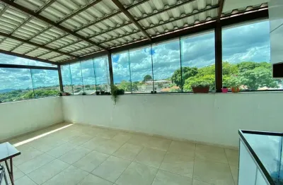 Cobertura com 2 quartos à venda por r$ 400.000 - mantiqueira - belo horizonte/mg