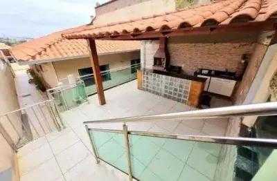 Casa em lote 360m² com 3 quartos sendo 01 com suite à venda, 135 m² por r$ 970.000 - santo andré - belo horizonte/mg