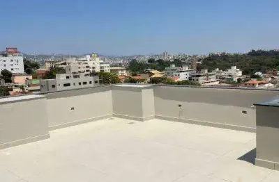 Cobertura a venda composta por 3 quartos uma suíte no bairro santa inês