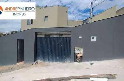 Oportunidade imperdível! casa nova duplex com 2 quartos bairro imperial em santa luzia
