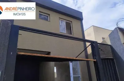 Oportunidade imperdível! casa nova duplex com 2 quartos bairro imperial em santa luzia