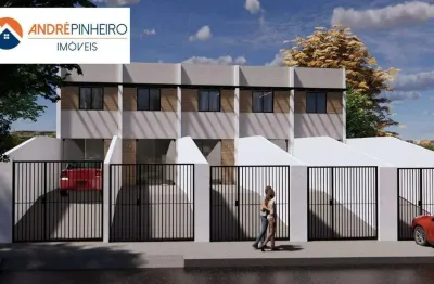 Casa duplex com entrada independente com 02 quartos sendo 02 com suite, 67,17m² no valor de 450.000,00 no bairro santa monica