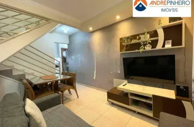 Casa duplex com entrada individual com 2 quartos no bairro jaqueline