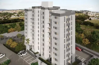 Apartamento a venda 02 quartos com varanda no bairro planalto